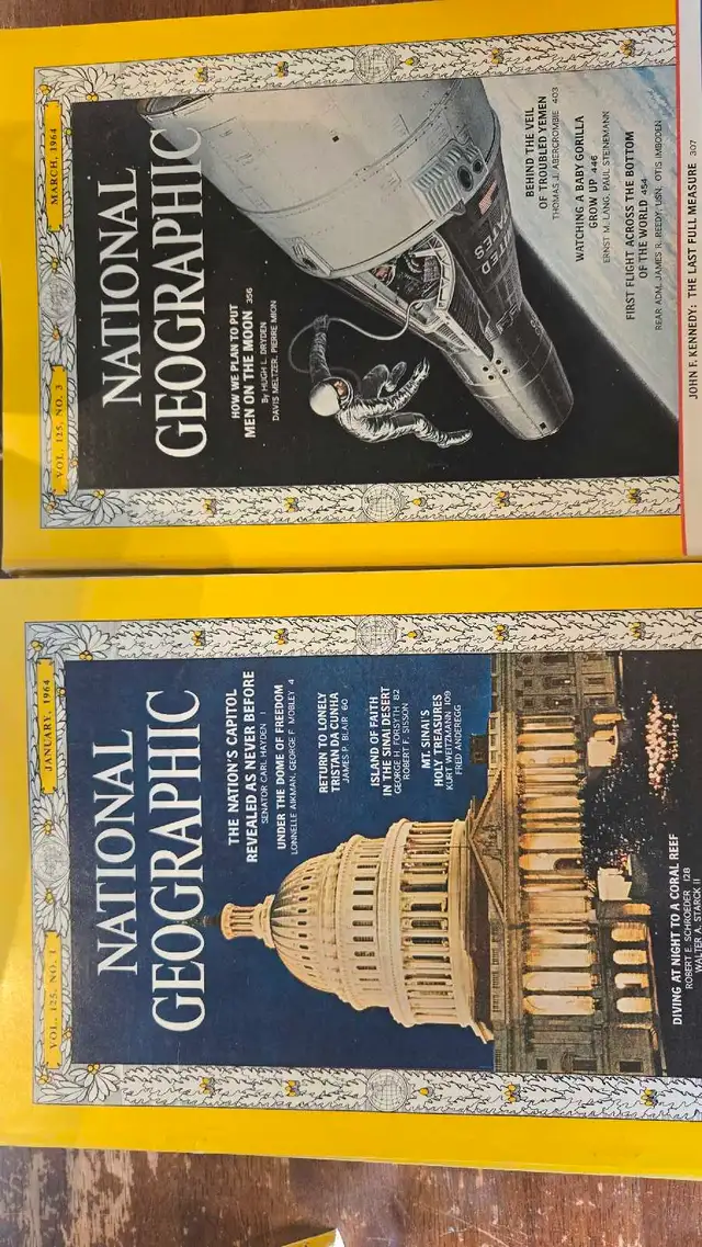 National Geographic from the 1960 's in Magazines in City of Toronto - Image 7