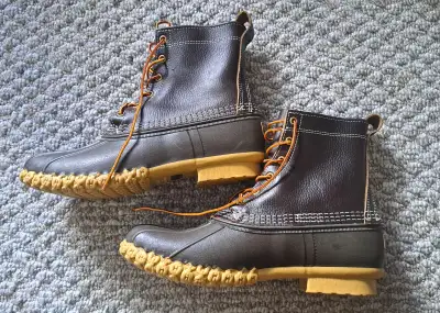 NEW LL Bean 6" Duck Boots Men's Size 9, View more