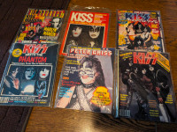 7 Kiss Magazines - One Lot Price ! Firm Pricing on the lot !