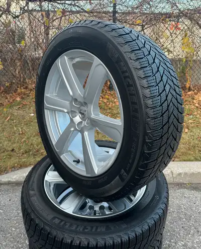Package Includes: --> 4 Original XC90 And XC60 19" Wheels (5/108); Very Much Like New --> 4 235/55R1...