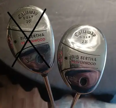 Callaway Big Bertha Heavenwood Rescue Clubs, View more