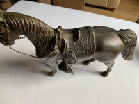 cast iron/metal horse grey  Used