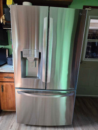 LG French Door Fridge Stainless 