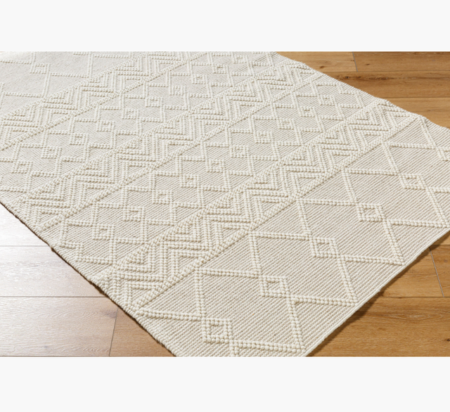 5x8 Hygge Wool Flatweave Area Rug in Rugs, Carpets & Runners in Markham / York Region - Image 4