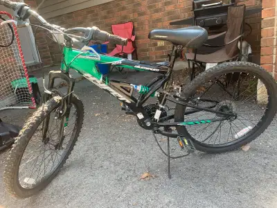 Mountain Bike in need of repair to do with the chain. Bike is awesome shape except for repair. Great...