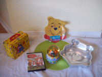 Winnie - The -Pooh Items - Snow Globe/ lunch Box**SEE MINIMUM