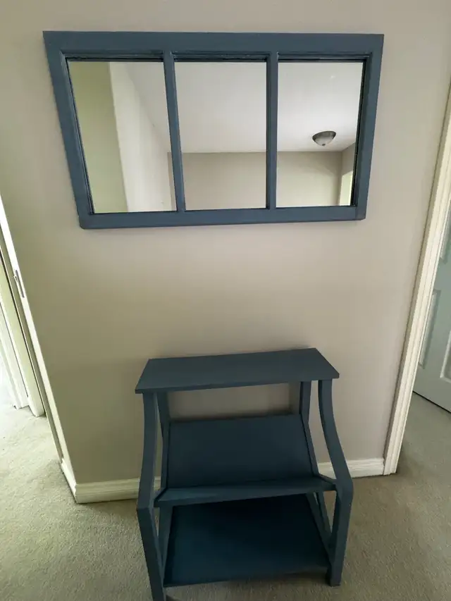 Book shelf and mirror set in Hutches & Display Cabinets in Calgary - Image 4