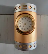 Austrian Crystal Clock / Horloge en cristal autrichien