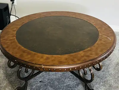 Round Metal Coffee Table, View more