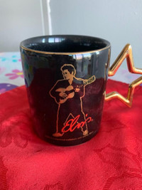 Elvis  Coffee Mug Cup- Black