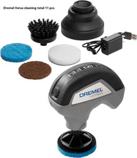 brand new set Dremel Versa cleaning scrubber electrical 11pcs