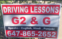 Driving lessons G/G2, Affordable price