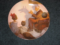 The Shadow Artist Rockwell Heritage Plate# 11 Bradford Exchange