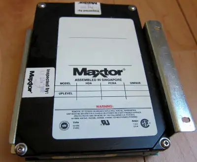 Vintage Maxtor 7120AT 7120 120MB 3.5" IDE ATA Desktop Hard Drive, View more