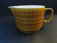 Vintage Hornsea Saffron pitcher gravy creamer jug Clappison 70s