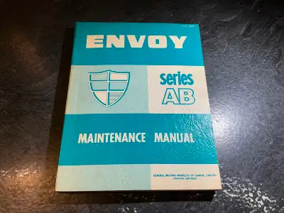 1961-1964 Envoy Series AB Shop Manual Canada Vauxhall Victor FB, View more
