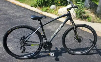 Immaculate condition legacy 29er Mountain Bike. Quick release tires and seat post. Aluminium frame....
