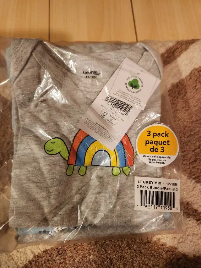 NEW 3 piece summer set,  size 12-18 month