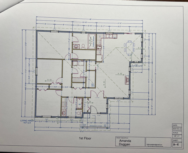 Slab on grade blueprints  in Other in St. John's - Image 3