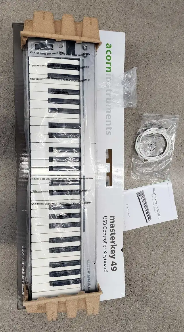 Acorn Instruments Masterkey 49 USB Controller Keyboard543429112754360323