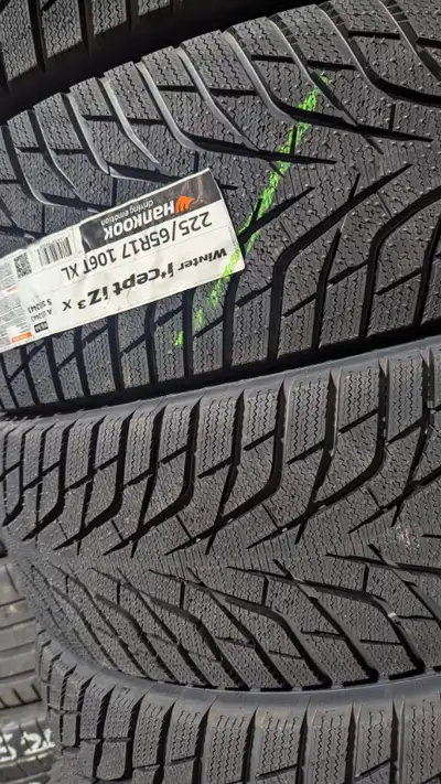NEW 225/65/R17 Hankook snows–RAV4/CRV/Journey/Terrain/Rogue/Equinox/ Outback/ CX-5 Set of Four brand...