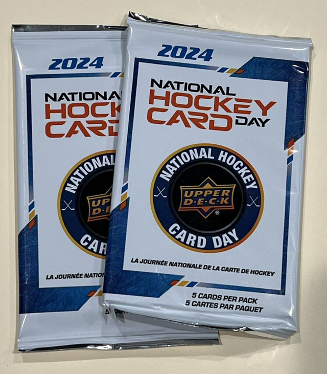 UPPER DECK ... NATIONAL HOCKEY CARD DAY 2016-24 ... PACKS $2.50+ in Arts & Collectibles in City of Halifax