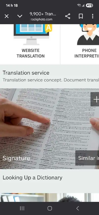 Service de rédaction de curriculum vitæ et traduction de documents divers du français à l'anglais of...