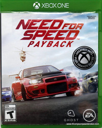 XBOX ONE NEED FOR SPEED - PAYBACK GAME