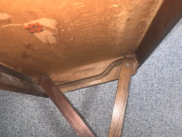 Antique Folding Table - Cottage Country Scenery in Arts & Collectibles in Fredericton - Image 7
