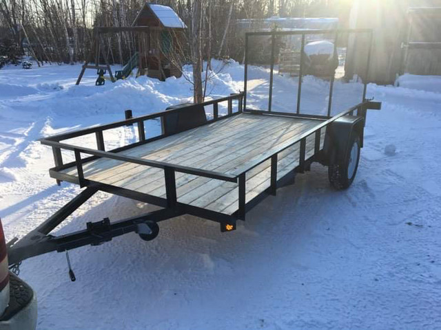 Custom built side by side utility trailers and repairs  in Cargo & Utility Trailers in La Ronge - Image 4