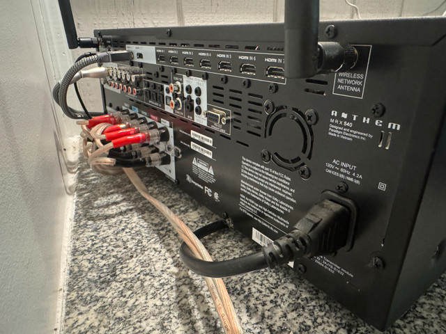 Anthem MRX 540 8K 7.2 Channel Pre-Amplifier in Stereo Systems & Home Theatre in St. Catharines - Image 3