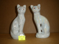 NEW!!!  Pair of Ceramic Cats