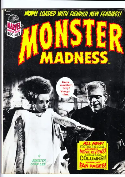 MONSTER MADNESS (MAG.) #3 – MARVEL / 1972, View more