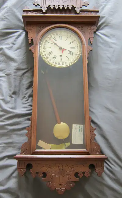 Antique Ansonia "Rio" Calendar Clock, View more