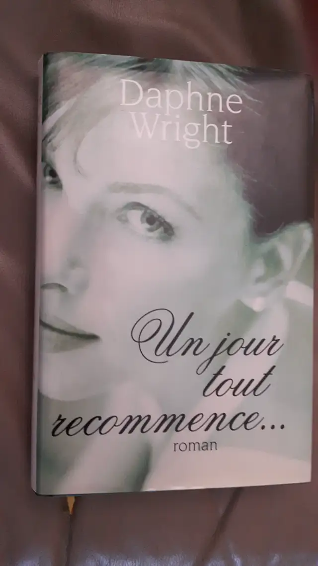 BON ROMAN NEUF DE DAPHNÉE WRIGHT 1 JOUR TOUT RECOMMENCE...400PAG63782573311363120