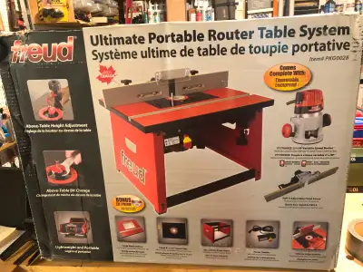 Portable Router Table System, View more