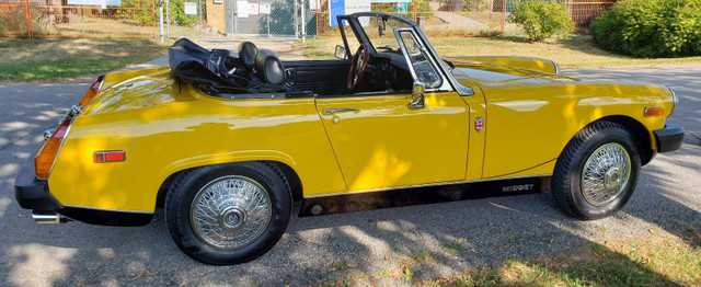 1979 MG Yellow Convertible - WOW! in Cars & Trucks in Mississauga / Peel Region