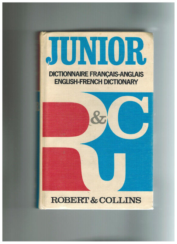 Dictionnaire junior français-anglais Robert & Collins dans Manuels  à Longueuil/Rive Sud