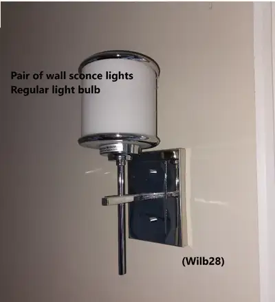 Light - Indoor, Sconce, Contemp, Chrome, Tubular Frosted Glass, View more