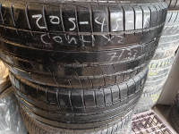 P205-45-17  CONTINENTAL 2 TIRES