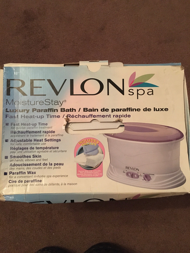 Revlon Spa Luxury Paraffin Bath in Health & Special Needs in Belleville - Image 3