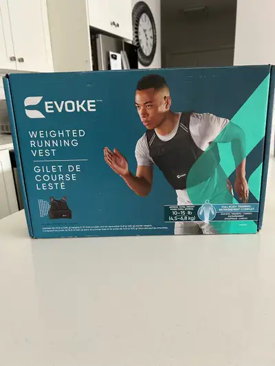 evoke weighted running vest , View more