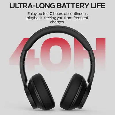 Monster Mission 100 Wireless Headphones – 40H Playtime, Immersiv, View more
