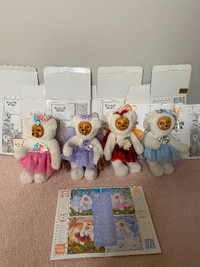 RAIKES BEARS “Flower Fairy’s” collections of 4 original boxes