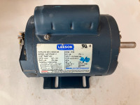 100063.00 Leeson Motor 1/3 HP S56 Frame 1725 RPM 115/208-230