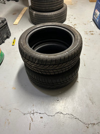 2x205/50R17 tires 