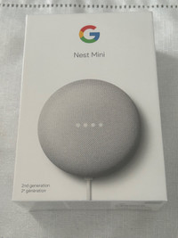 Google Nest Mini - 2nd Generation - Brand New in Box