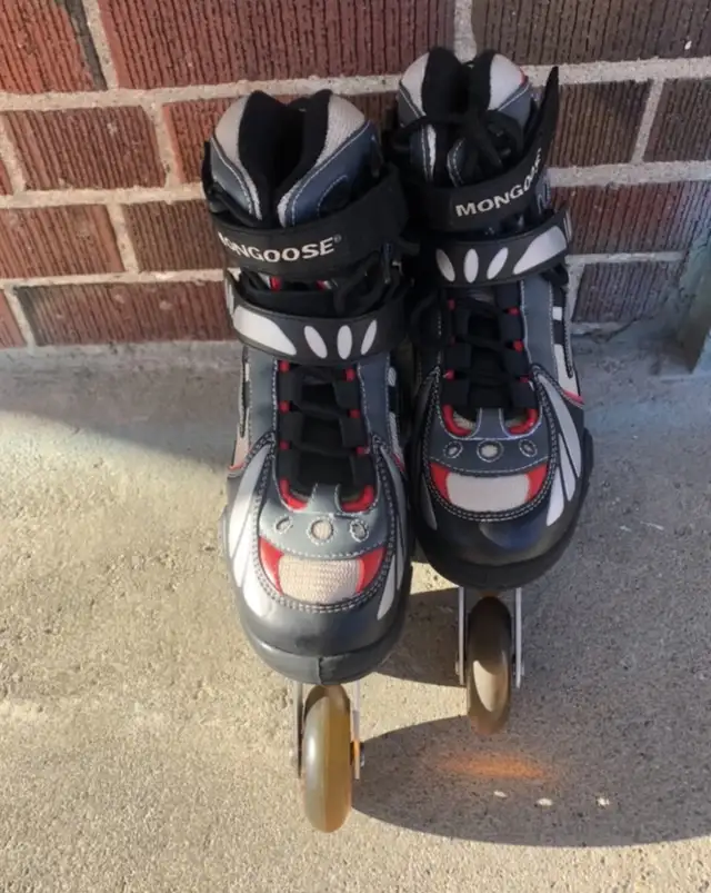 New Mongoose inline skates.  ABEC-5 bearings.  Men’s Size 8 in Skates & Blades in City of Toronto - Image 4