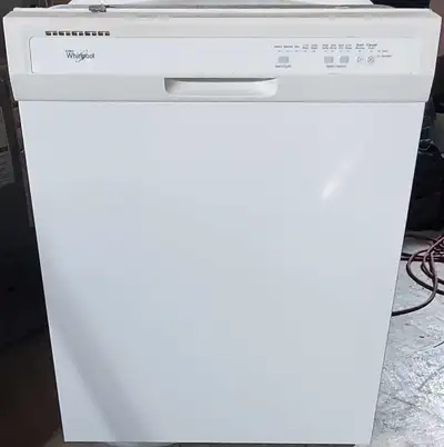 WHIRLPOOL white 24" DISHWASHER), View more