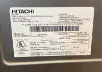 Hitachi 55” plasma tv